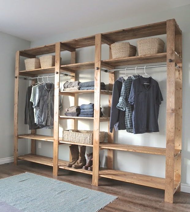 Famous Built In Garment Rack Wardrobes In Diy Clothes Racks That Show Off Your Stylish Wardrobe • Ohmeohmy Blog (View 6 of 10)