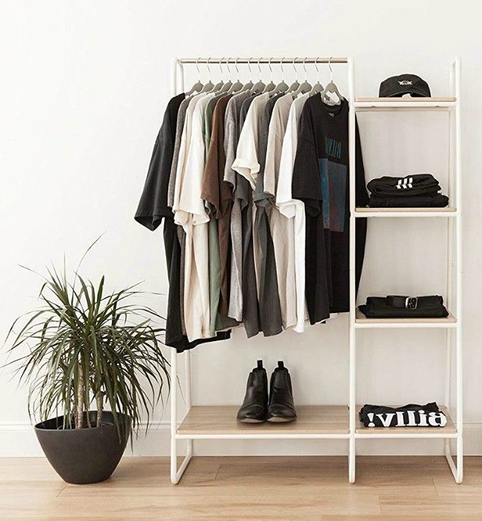 Most Current Clothes Rack Wardrobes Within Pin On Beautiful Living (View 6 of 10)