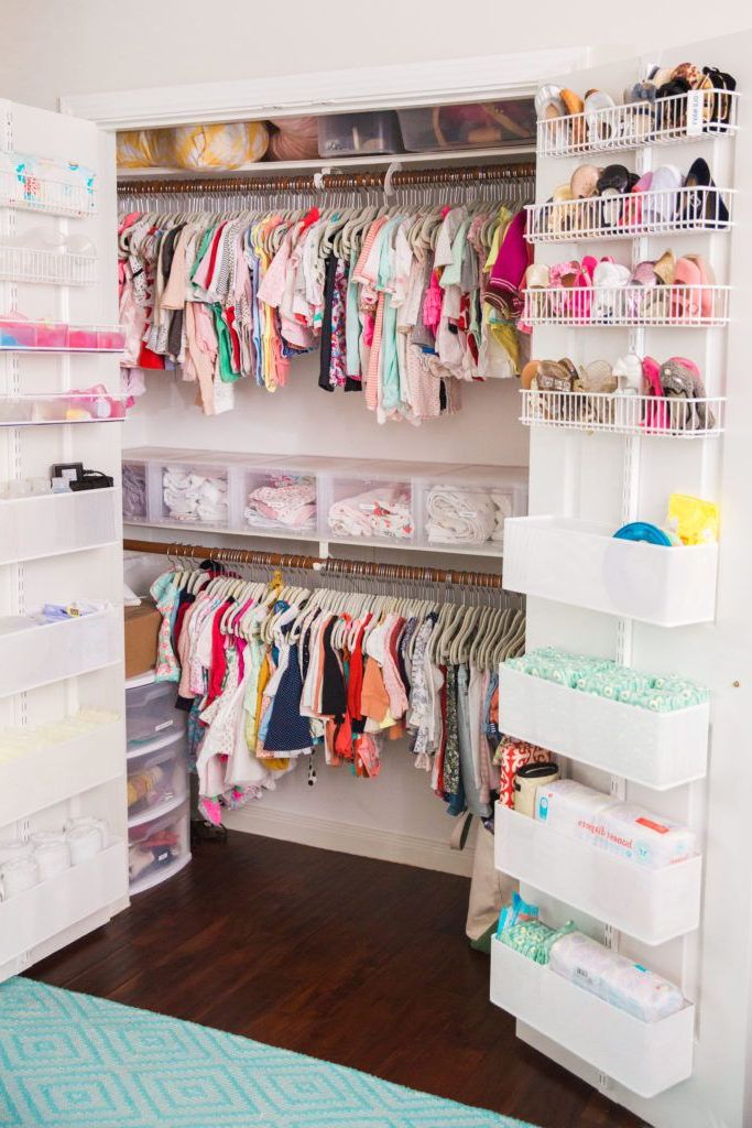 Newest Baby Clothes Wardrobes Pertaining To 17 Ways You Can Organize Baby Clothes (View 3 of 10)