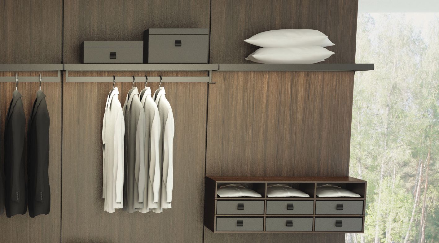 Vivo Systems – Solutions For  Kitchen & Wardrobes With Wardrobes With Hanging Rod (Photo 8 of 10)