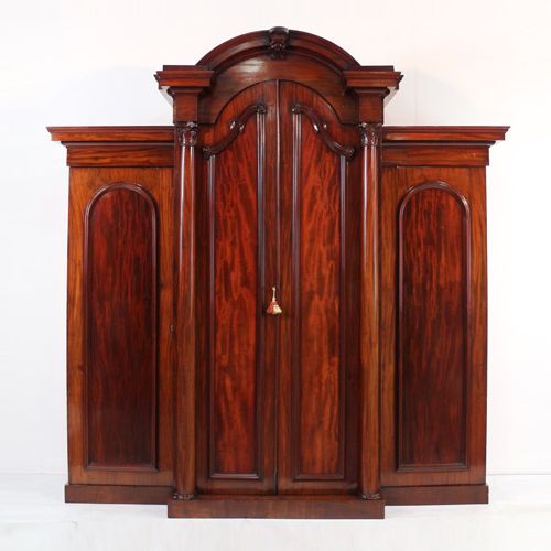 Well Known Mahogany Wardrobes Inside 82 Antique Mahogany Wardrobes For Sale – Sellingantiques.co.uk (Photo 8 of 10)