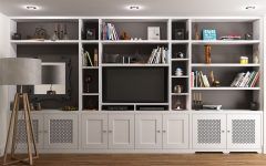 Bookcases with Tv