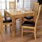 Oak Dining Tables and 4 Chairs