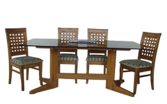 Wood Glass Dining Tables