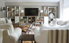 Family Room Bookcases