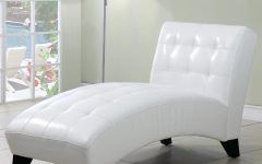 15 Best Ideas White Leather Chaises