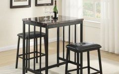 Presson 3 Piece Counter Height Dining Sets