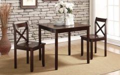20 Photos Chelmsford 3 Piece Dining Sets