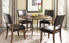Bale Rustic Grey 7 Piece Dining Sets with Pearson Grey Side Chairs