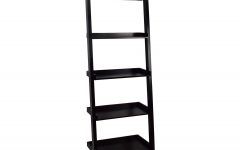 Crate and Barrel Leaning Bookcases