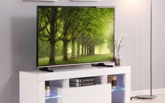 10 Best Ideas 47" Tv Stands High Gloss Tv Cabinet with 2 Drawers