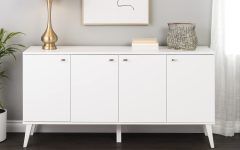10 Best Collection of Mid-century Modern White Sideboards