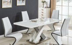 Extending Dining Table and Chairs