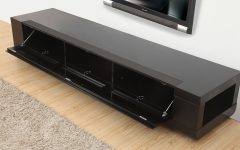 20 Collection of Glass Front Tv Stands