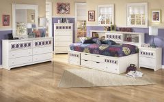 2025 Latest Zayley Full Bed Bookcases
