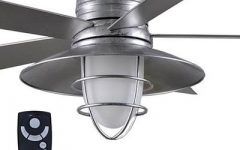Outdoor Ceiling Fans with Light and Remote