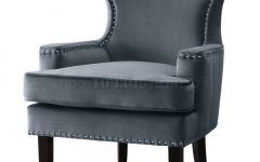 Top 10 of Round Gray and Black Velvet Ottomans Set of 2