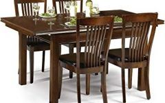 2024 Popular Mahogany Dining Tables and 4 Chairs