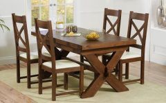 20 The Best Small Dark Wood Dining Tables