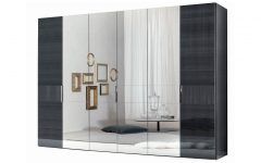 15 Best Collection of Black Gloss Mirror Wardrobes