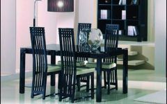 20 Collection of Black High Gloss Dining Chairs