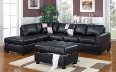  Best 10+ of Black Leather Sectionals with Ottoman