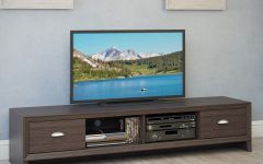 Carbon Wide Tv Stands