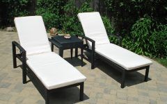 15 Collection of Chaise Lounge Sets