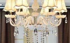 Chandeliers with Lamp Shades