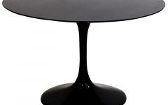 Caira Black Round Dining Tables