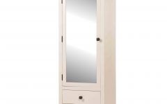 15 Collection of One Door Wardrobes with Mirror