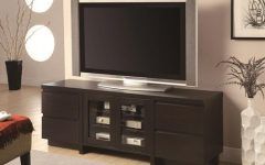  Best 10+ of Dark Brown Tv Cabinets with 2 Sliding Doors and Drawer