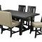 Jaxon 7 Piece Rectangle Dining Sets with Upholstered Chairs