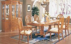 20 Ideas of Light Oak Dining Tables and Chairs