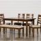 Combs 7 Piece Dining Sets with  Mindy Slipcovered Chairs