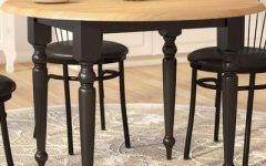 25 Best Collection of Wes Counter Height Rubberwood Solid Wood Dining Tables