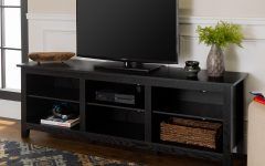 Top 10 of Farmhouse Woven Paths Glass Door Tv Stands