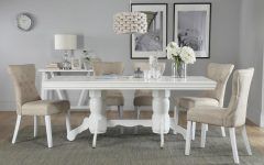 20 Ideas of White Dining Tables