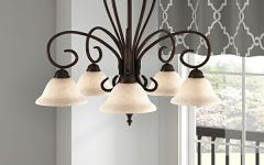 25 The Best Gaines 5-light Shaded Chandeliers
