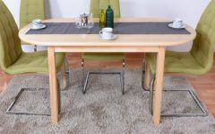 2024 Popular Febe Pine Solid Wood Dining Tables