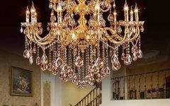 Crystal Gold Chandeliers