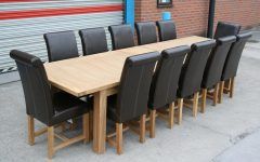 Extending Dining Table with 10 Seats