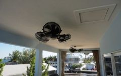 Outdoor Ceiling Fans with Misters