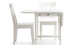 2024 Latest Small White Dining Tables