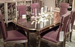 Antique Mirror Dining Tables