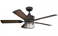 2024 Latest Kichler Outdoor Ceiling Fans with Lights