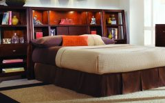 15 Photos King Size Bookcases Headboard