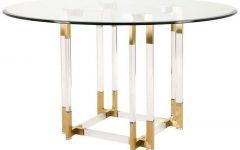 Acrylic Round Dining Tables