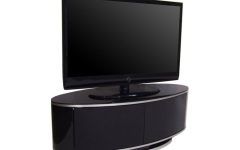 Oval Mod Rotating Tv Stands