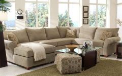 Beige Sectionals with Chaise